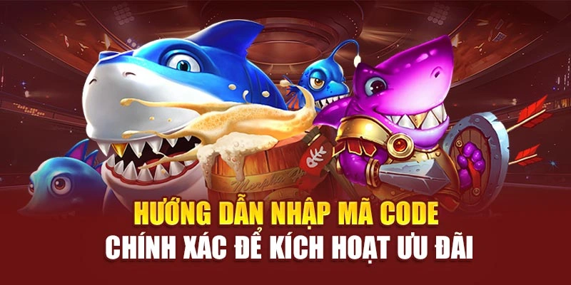 Hướng dẫn nhập mã code chính xác để kích hoạt ưu đãi