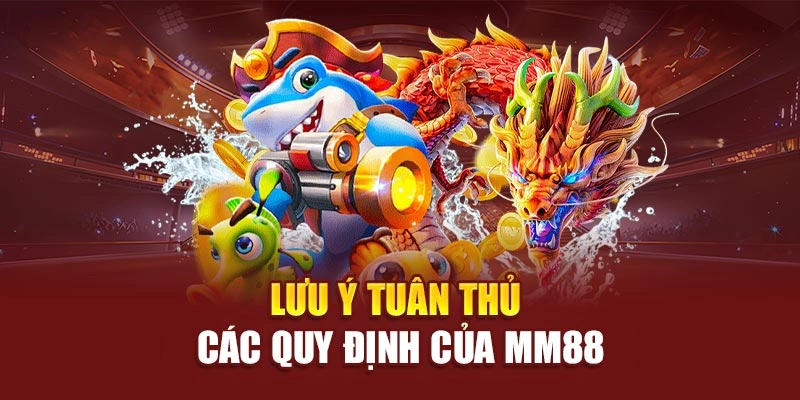 Lưu ý tuân thủ các quy định của MM88